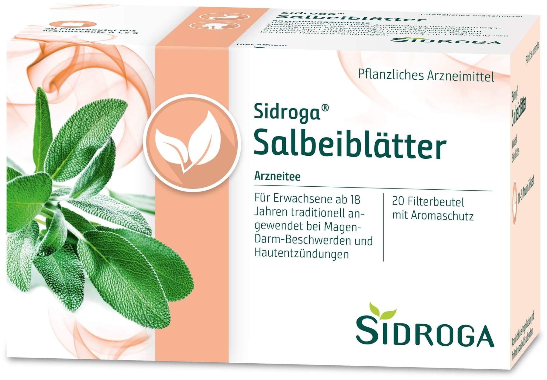 Sidroga Salbeiblätter Tee 20 Filterbeutel