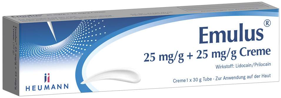 Emulus 25 mg je g plus 25 mg je g Creme 30 g