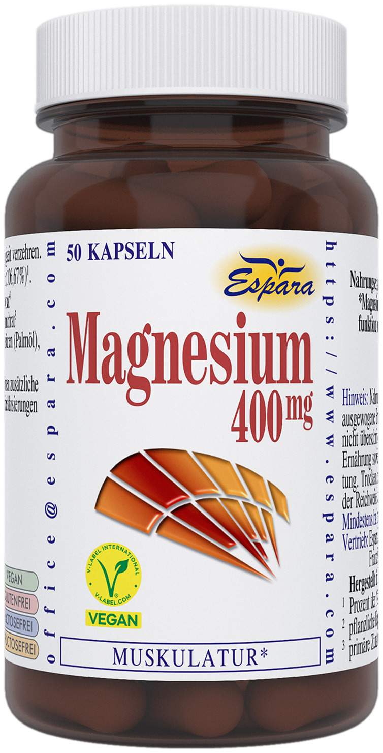 Magnesium 400 50 Kapseln