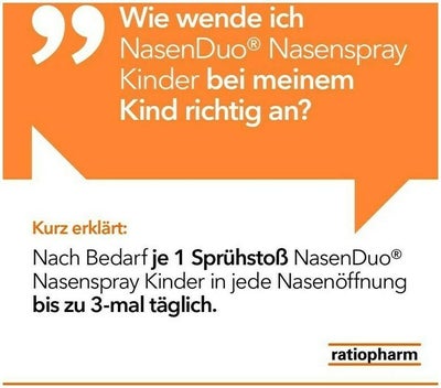 NasenDuo Nasenspray Kinder 10 ml