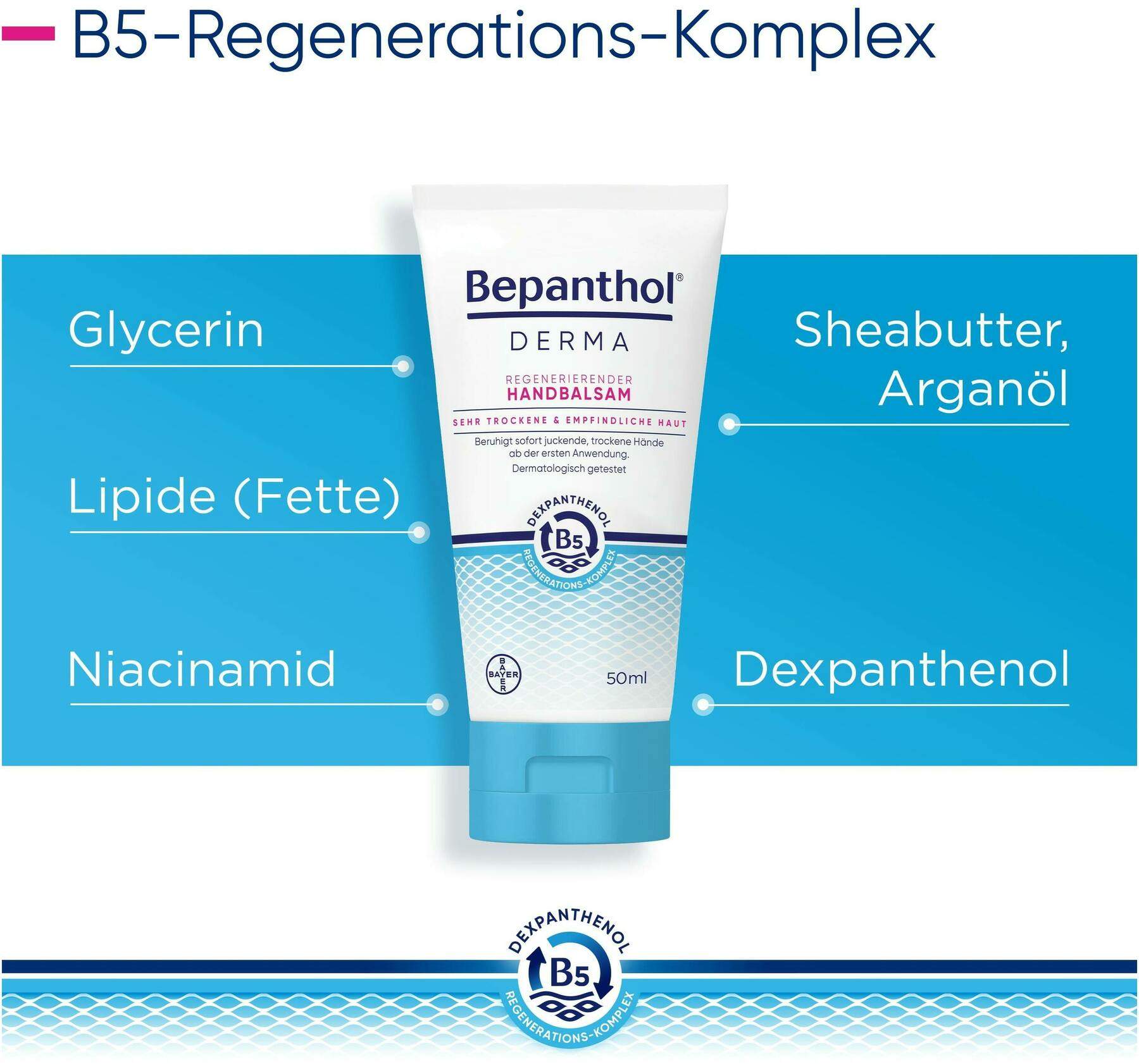 Bepanthol Derma regenerierender Handbalsam 50 ml