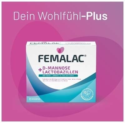 Femalac D-Mannose + Lactobazillen 28 Trink-Beutel