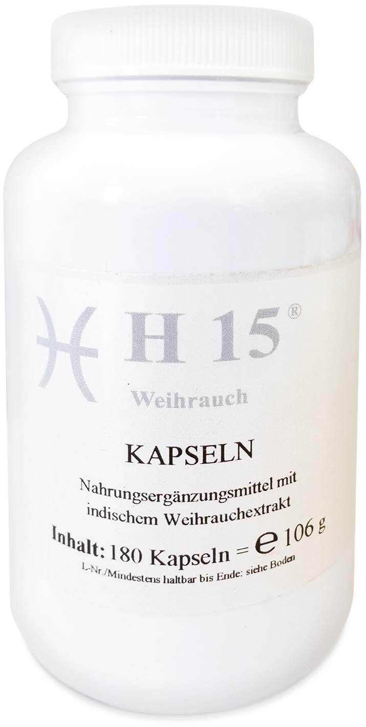 H 15 180 Weihrauchkapseln 350 mg