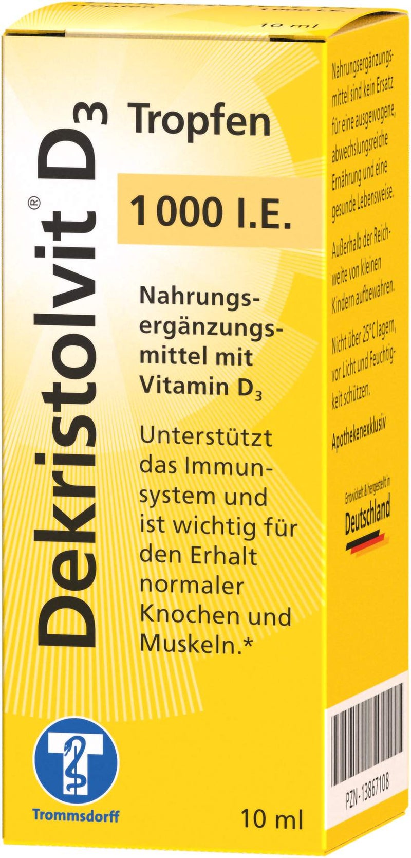 Dekristolvit D3 1.000 I.E. 10 ml Tropfen