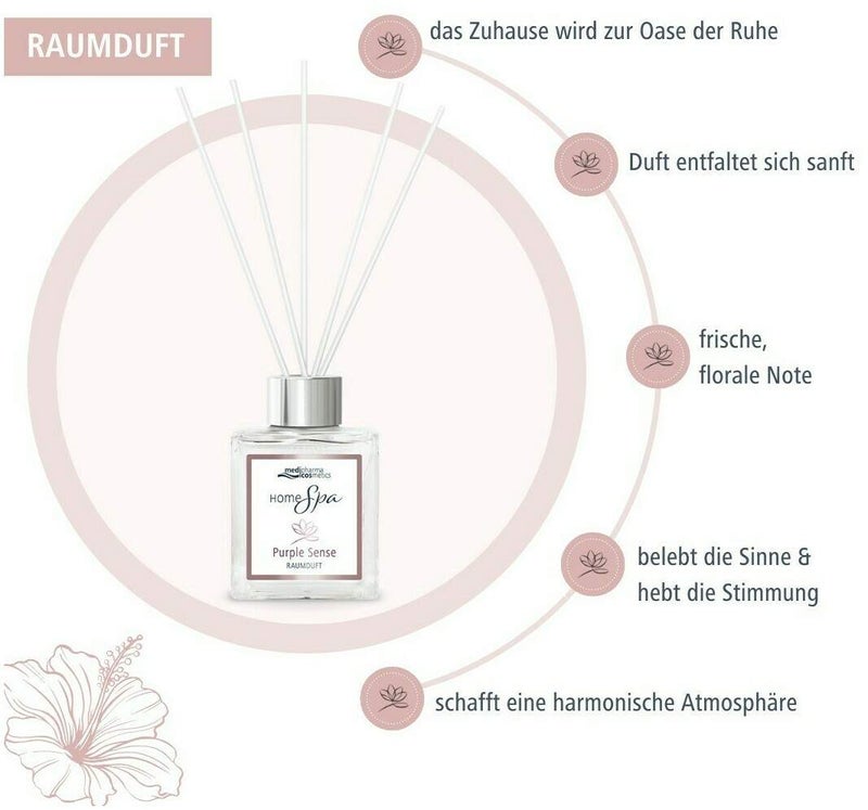 medipharma cosmetics Home Spa Purple Sense Raumduft 100 ml