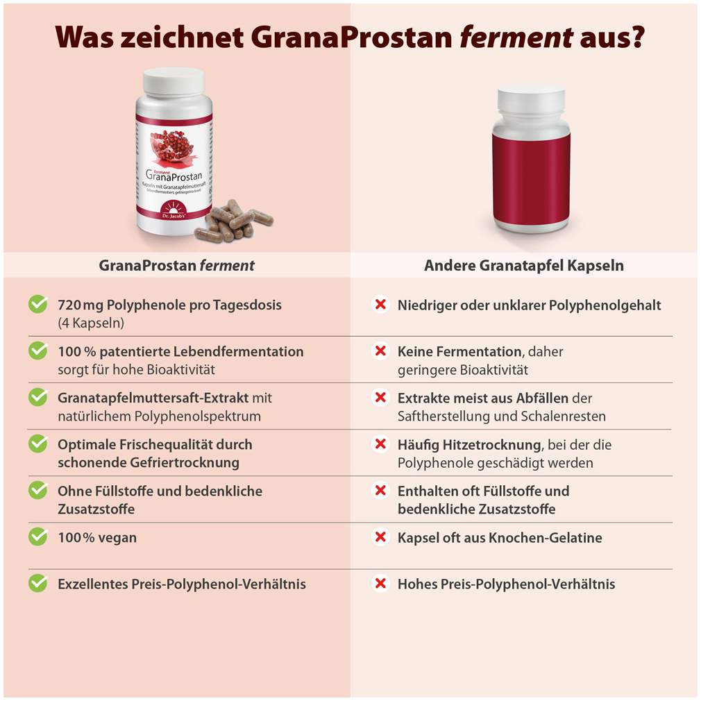 Granaprostan Ferment Dr.Jacob`s 100 Kapseln
