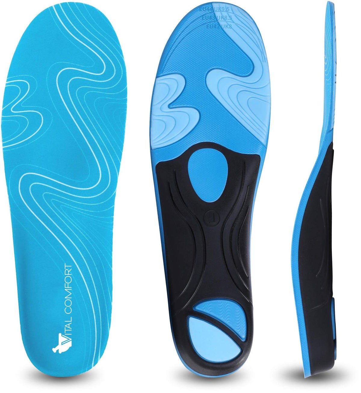 Vital Comfort Einlegesohlen bei Fersensporn Größe 42-44 1 Paar