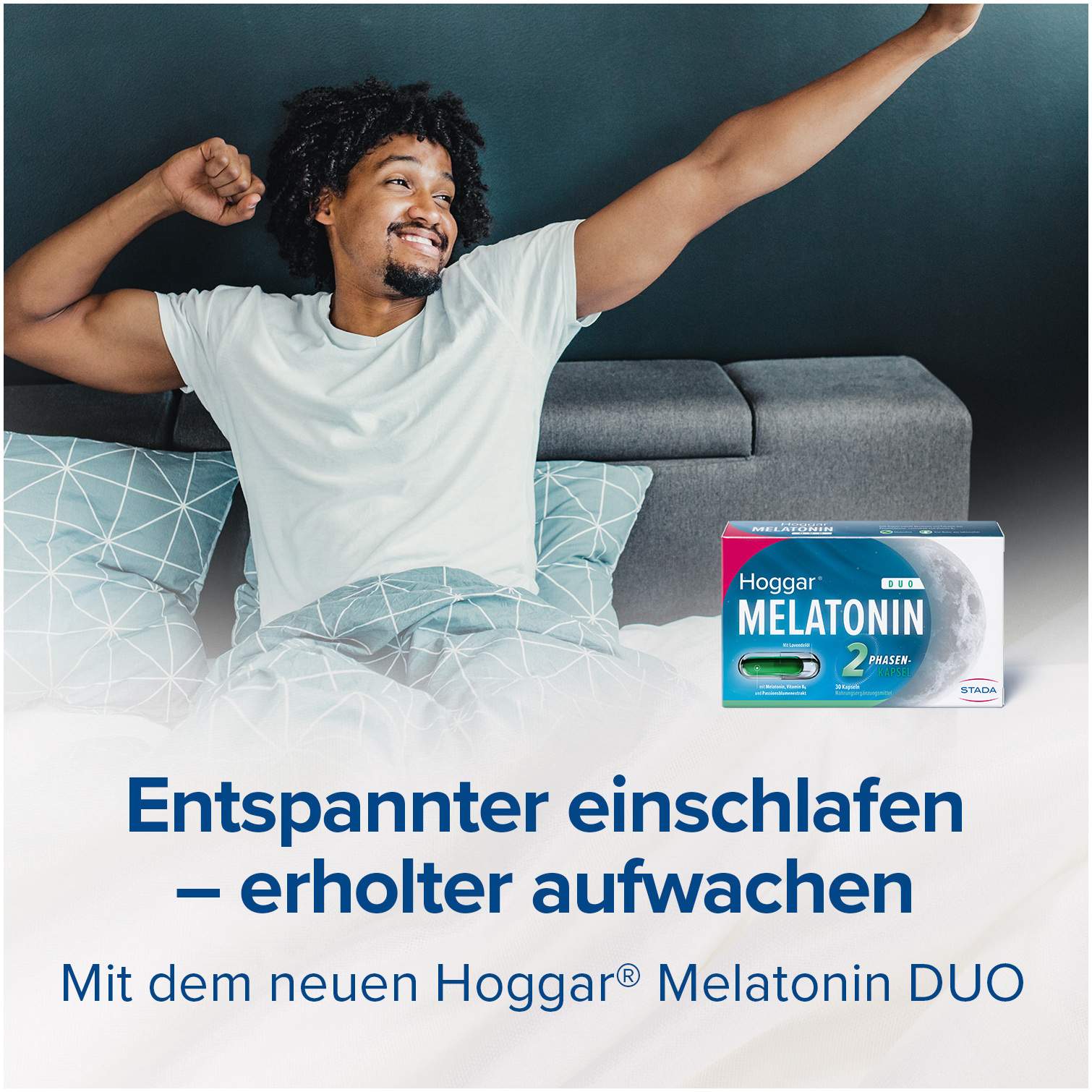 Hoggar Melatonin Duo 30 Kapseln