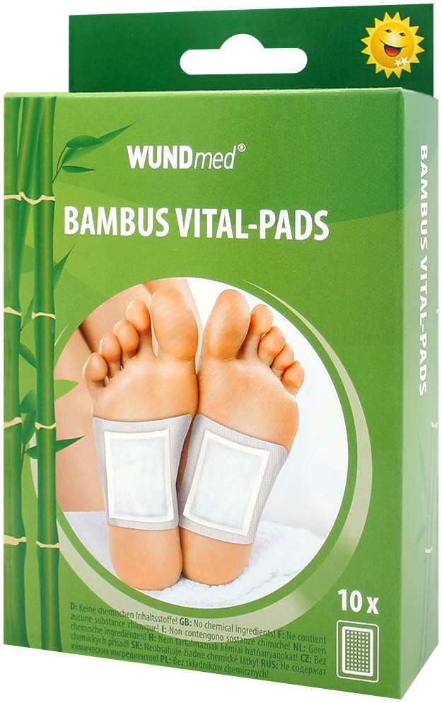 Wundmed Bambus Vital Pads 10 Stück