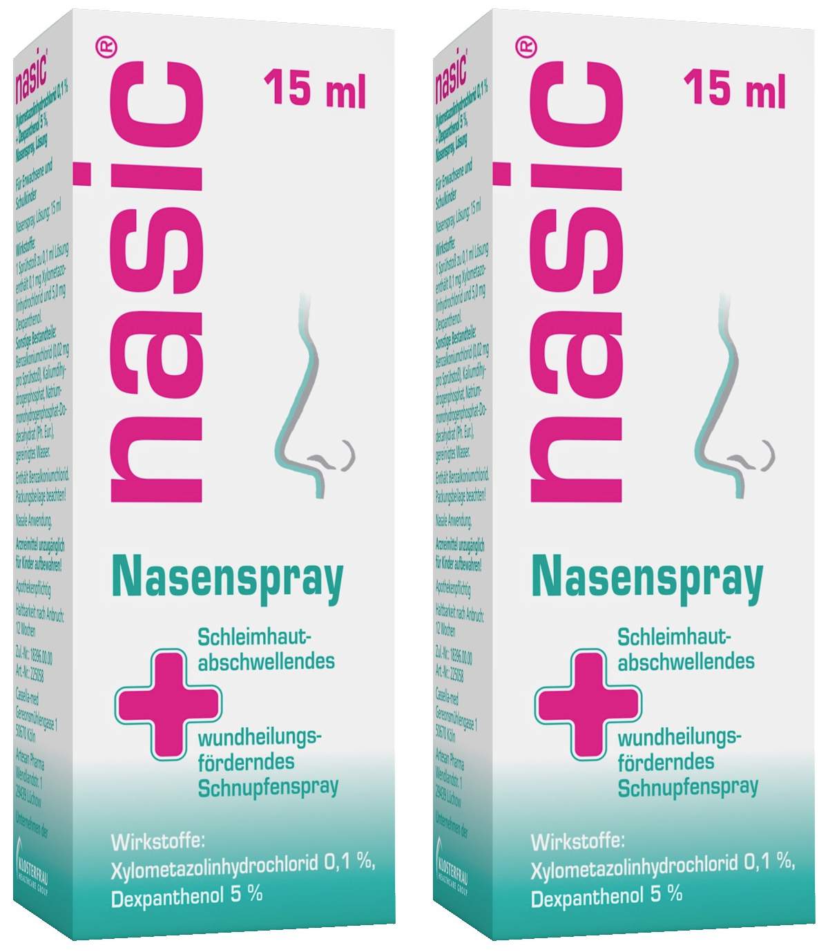 Nasic Nasenspray 2 x 15 ml