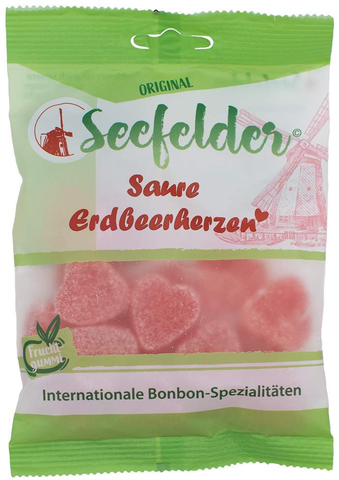 Seefelder Saure Erdbeerherzen Kda