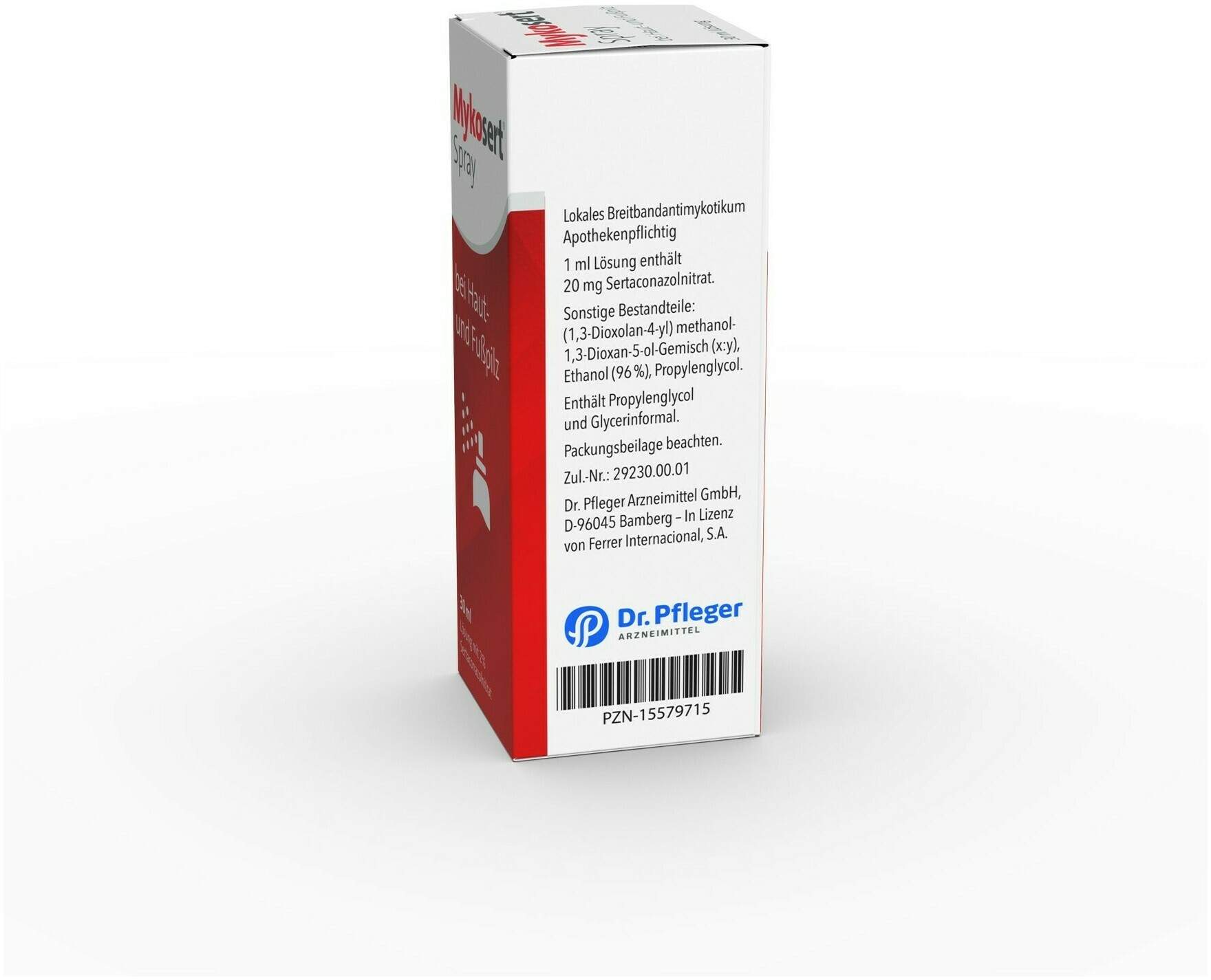 Mykosert Spray bei Haut- und Fußpilz 30 ml