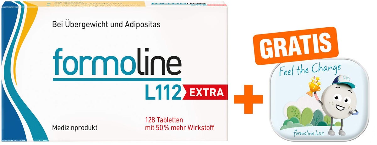 Formoline L112 Extra 128 Tabletten + gratis Pillendose 1 Stück