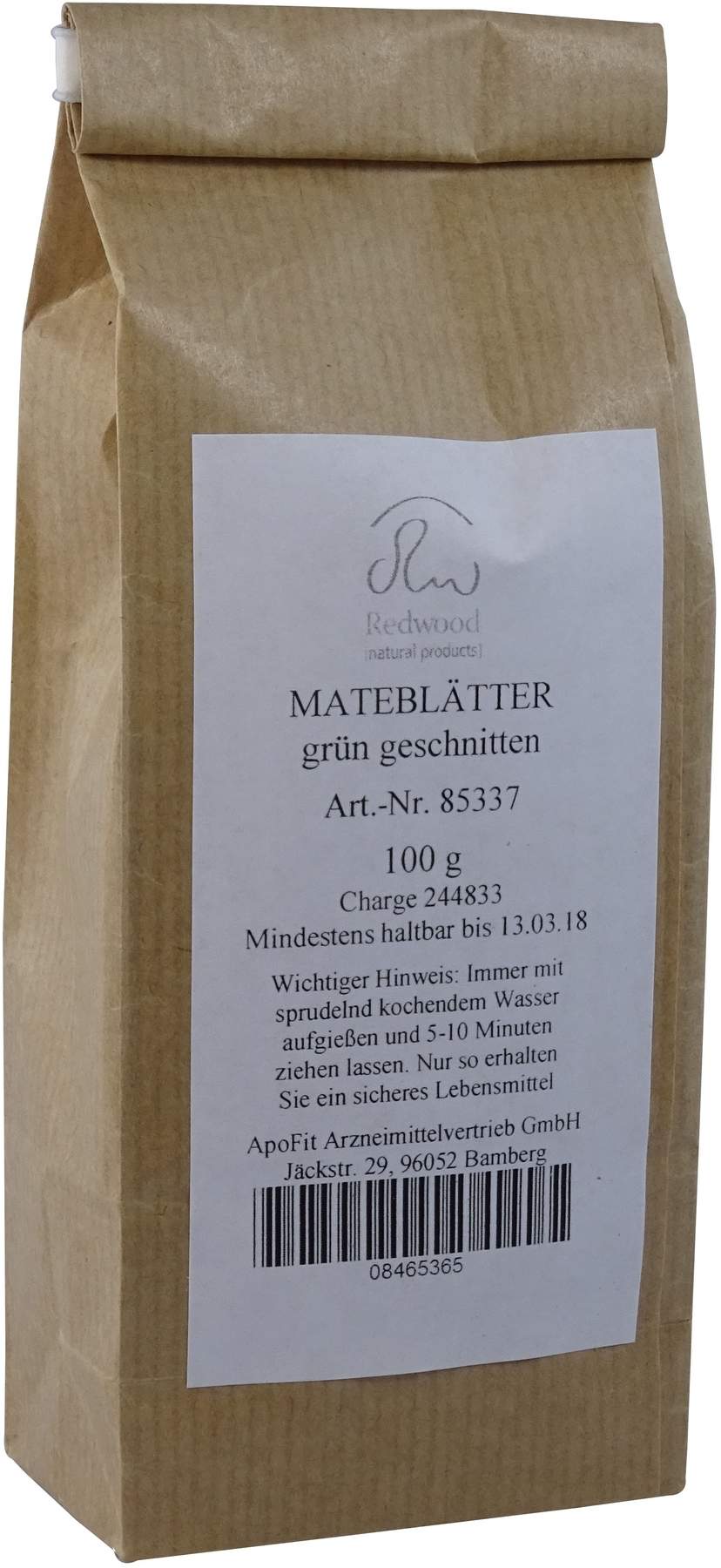 Mateblätter Grün Für Matetee
