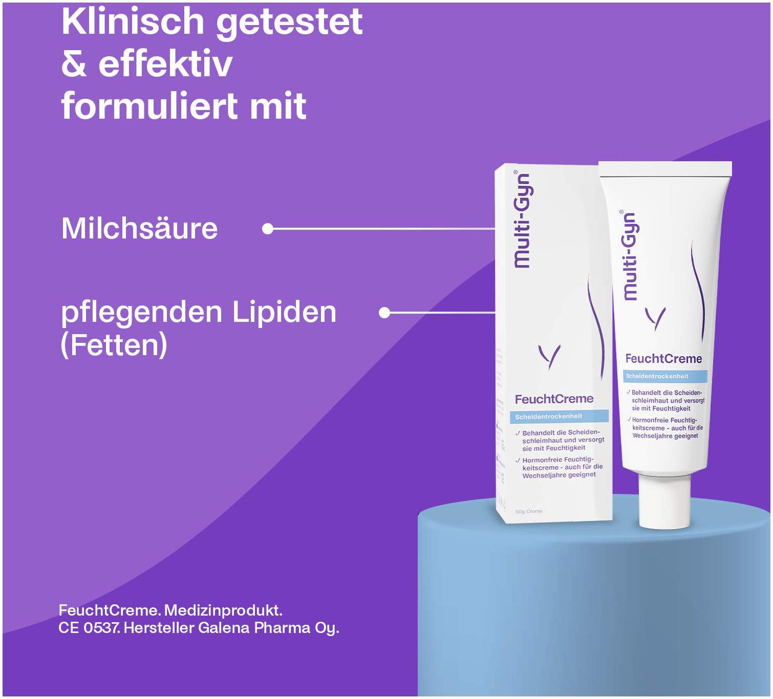 Multi-Gyn Feuchtcreme Mit Applikator 50 G