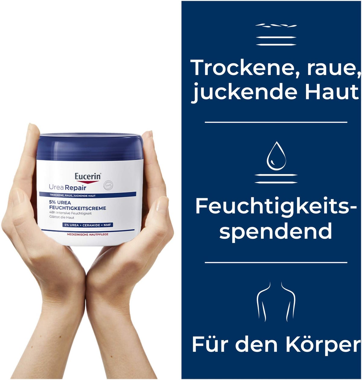 Eucerin UreaRepair Plus 450 ml Körpercreme 5%