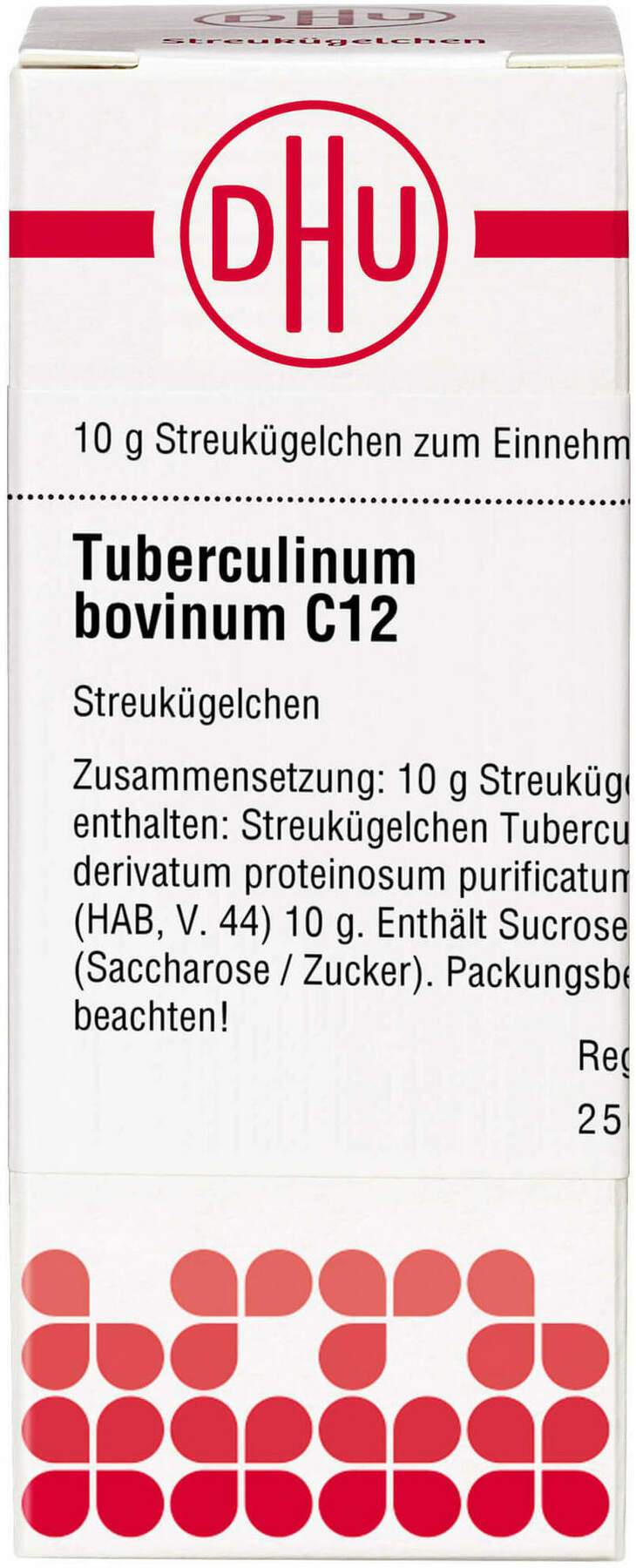 Dhu Tuberculinum Bovinum C12 10 G Globuli