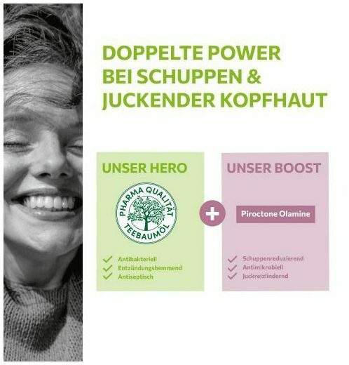 Alkmene Mein Teebaumöl Anti-Schuppen Shampoo 200 ml