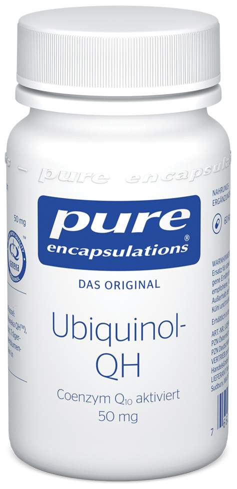 Pure Encapsulations Ubiquinol Qh 50 mg 60 Kapseln