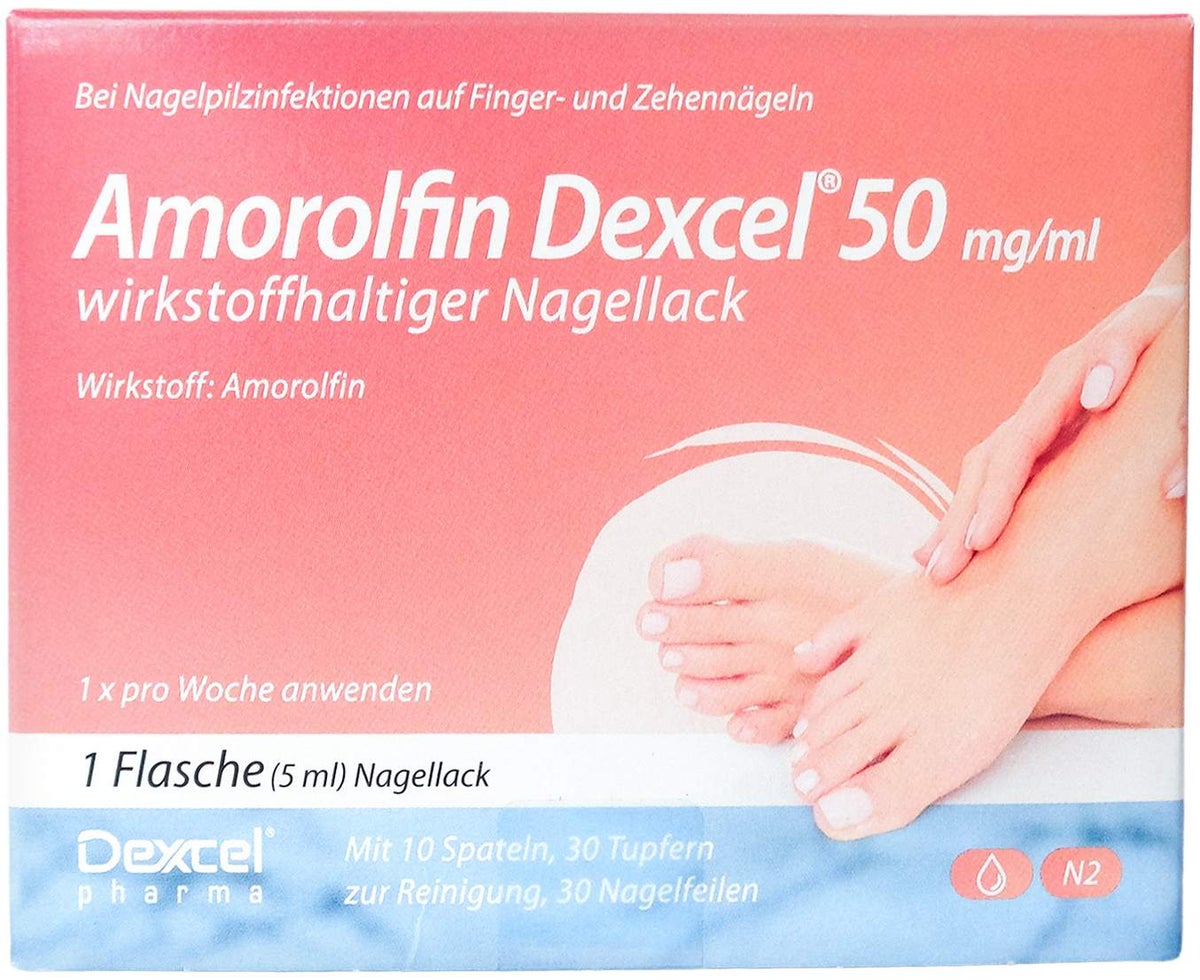 Amorolfin Dexcel 50 mg Je ml Wirkstoffhaltiger Nagellack 5ml
