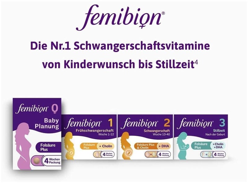 Femibion 0 Babyplanung 84 Tabletten