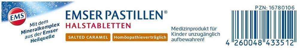 Emser Pastillen Salted Caramel 30 Stück