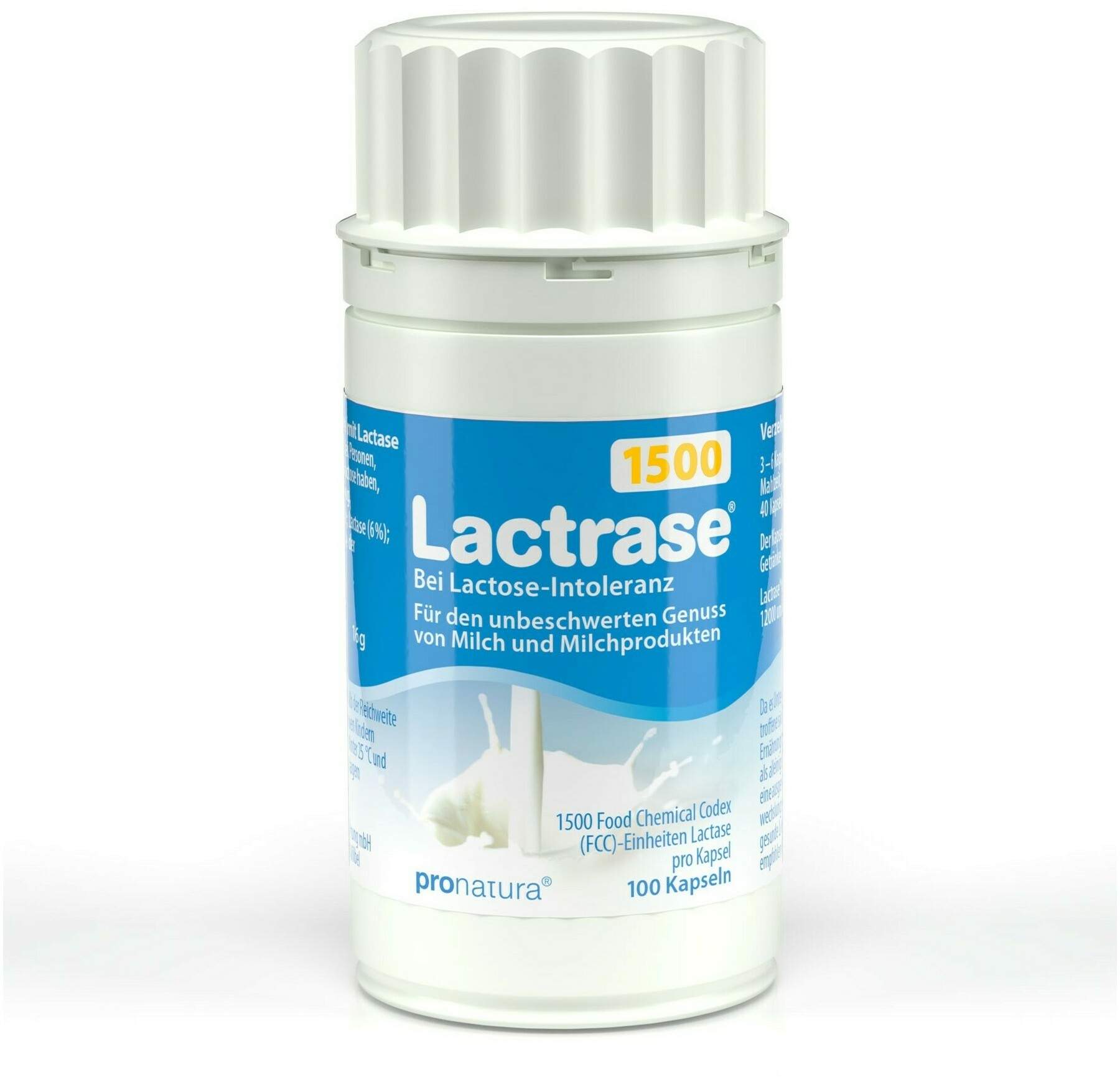 Lactrase 1.500 Fcc 100 Kapseln