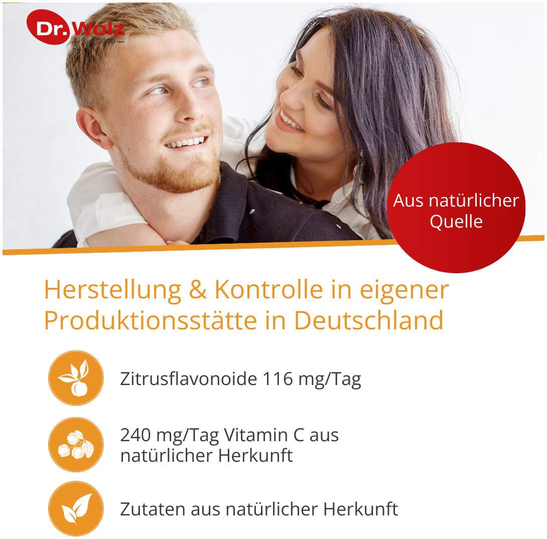 Vitamin C + Bioflavonoide Dr.Wolz Pulver