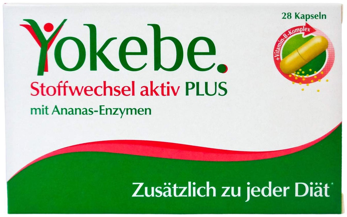 YOKEBE Stoffwechsel aktiv Plus NF2 Kapseln DE