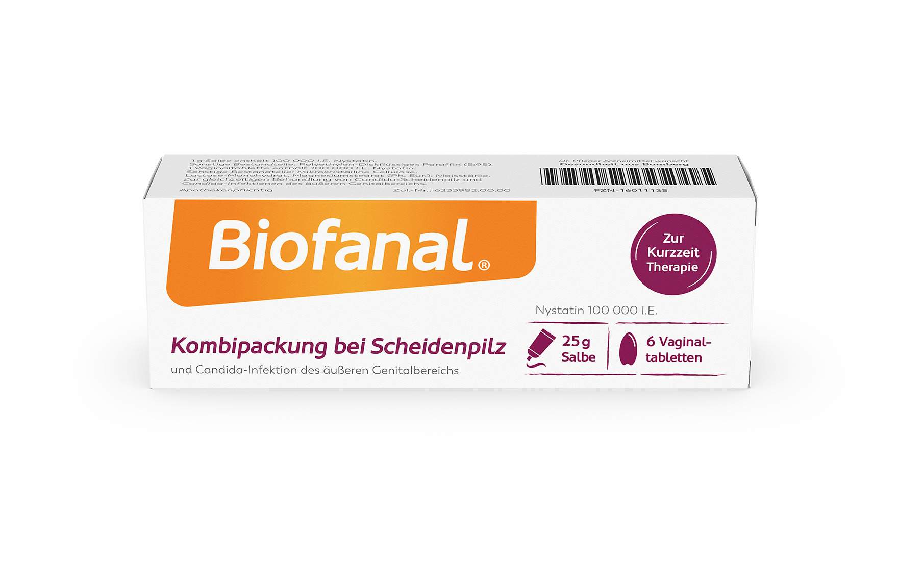 Biofanal Kombipackung bei Scheidenpilz Vagtab. + Salbe 1 Stück