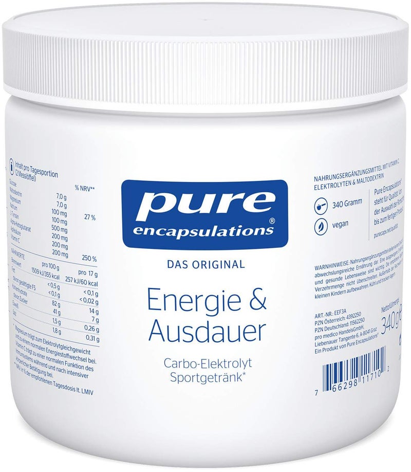 Pure Encapsulations Energie & Ausdauer 340 G  Pulver