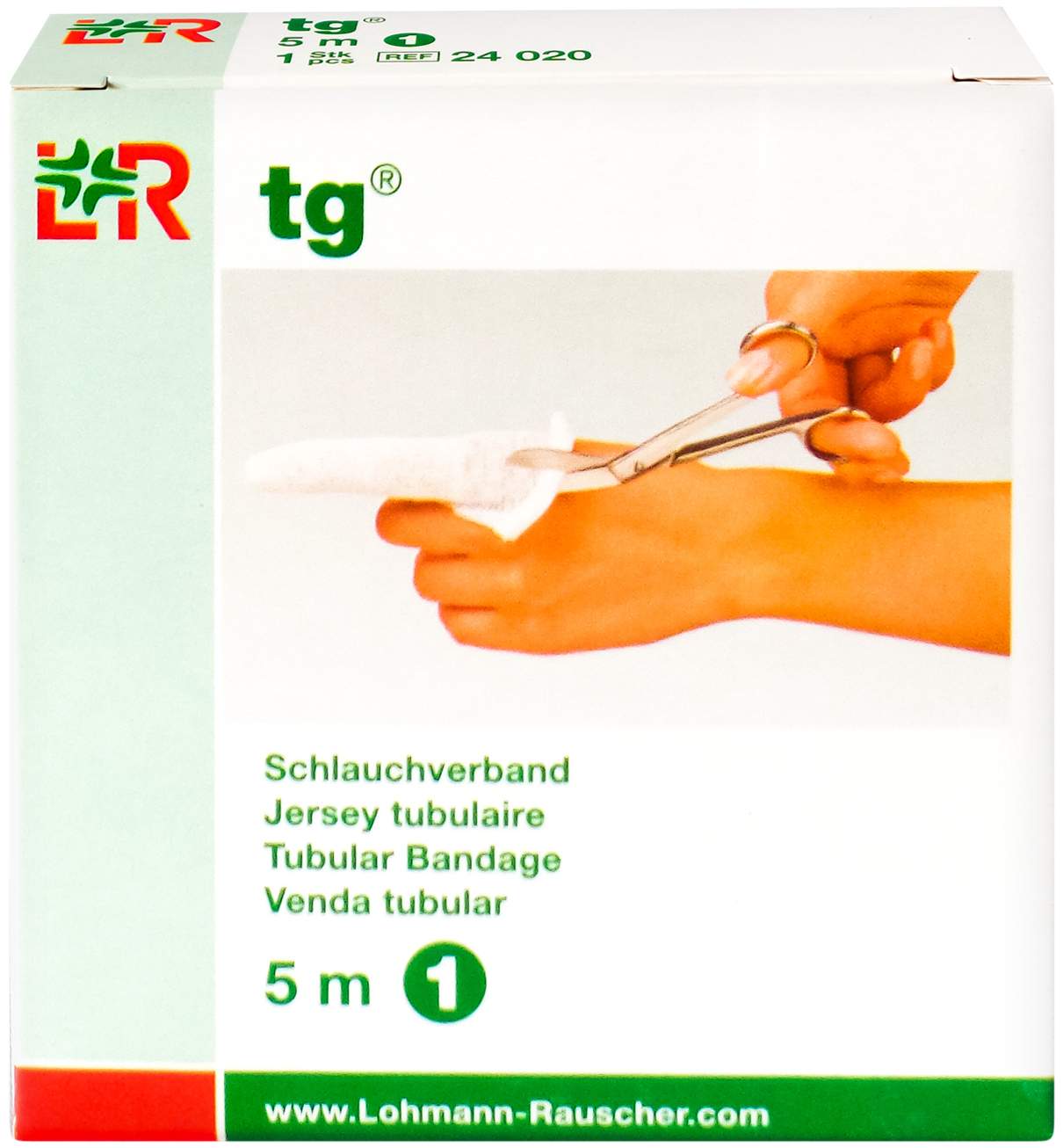 Tg Schlauchverband Gr.1 5m Weiß