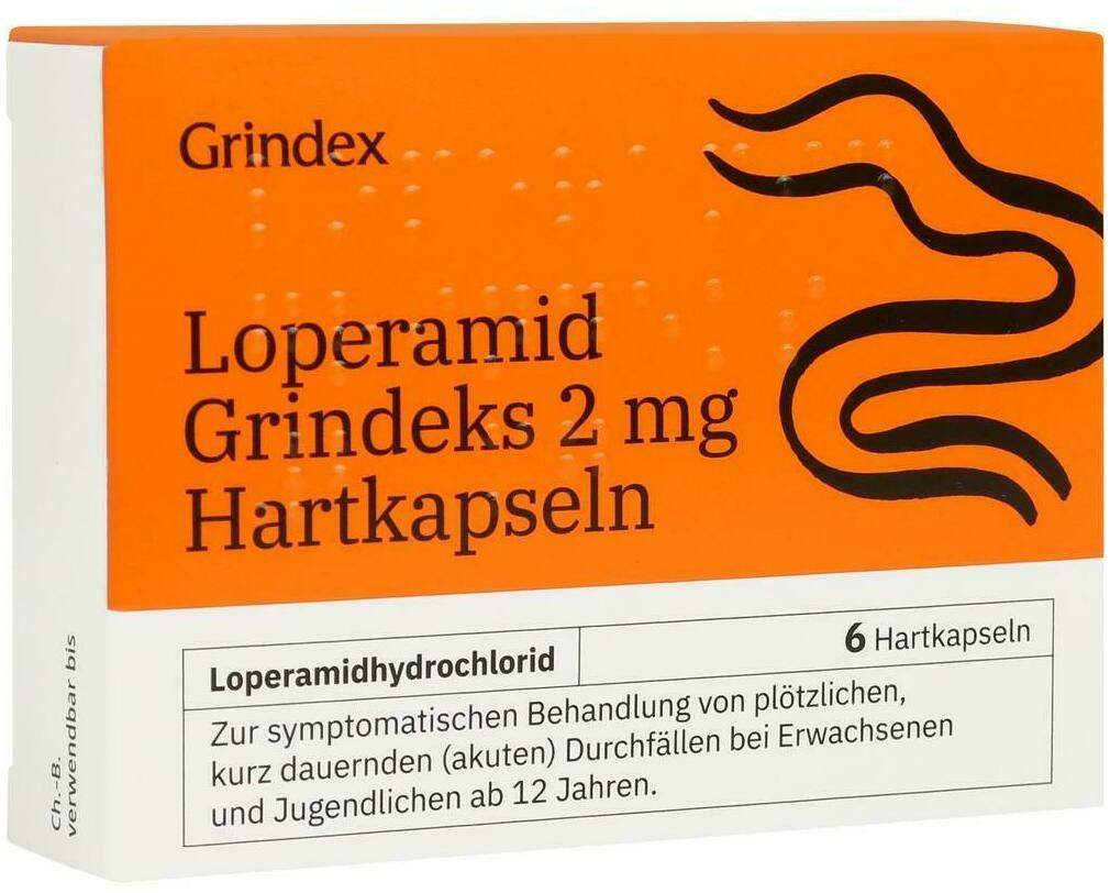 Loperamid Grindeks 2 mg Hartkapseln