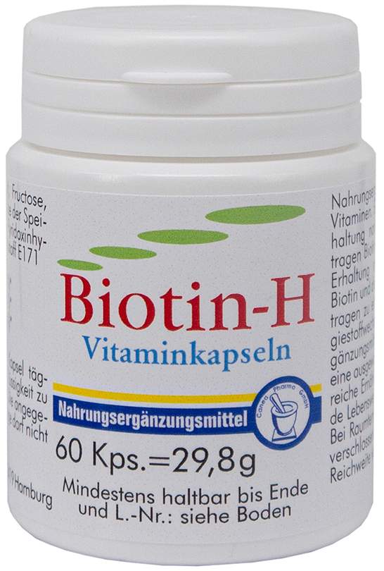 Biotin H 60 Vitaminkapseln