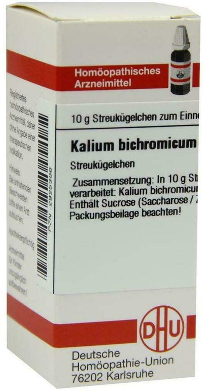 Dhu Kalium Bichromicum D30 10 G Globuli