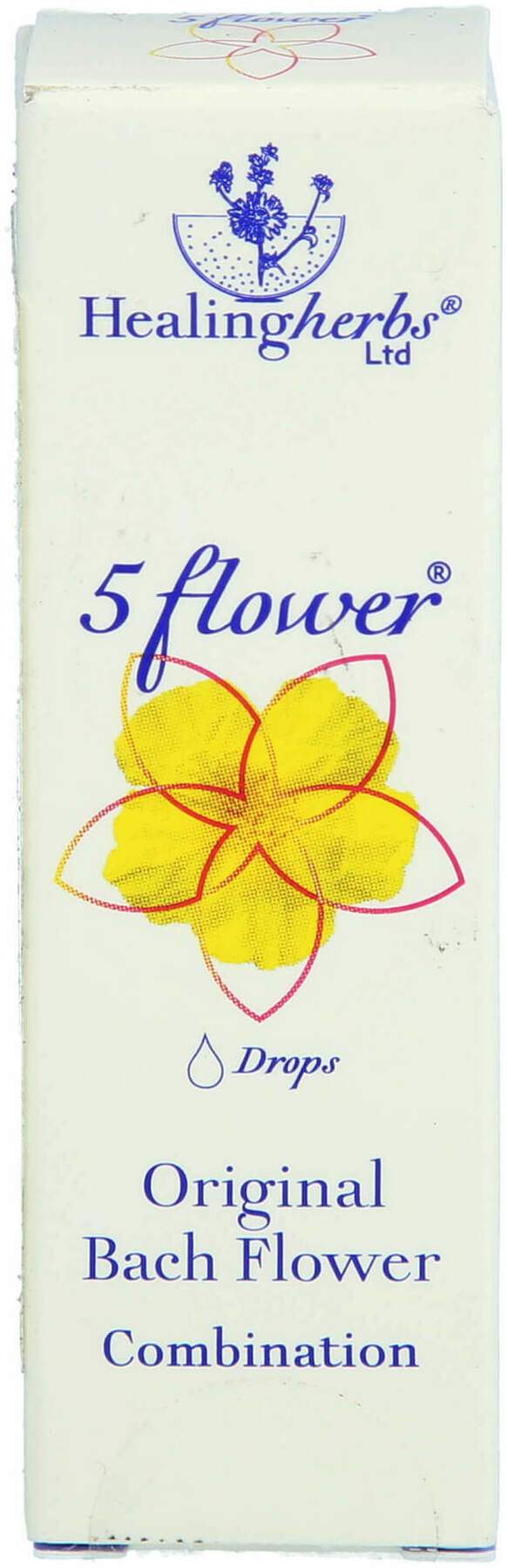 Bach Kombination 5 Flow.Notfall Tropfen Heal.Herbs