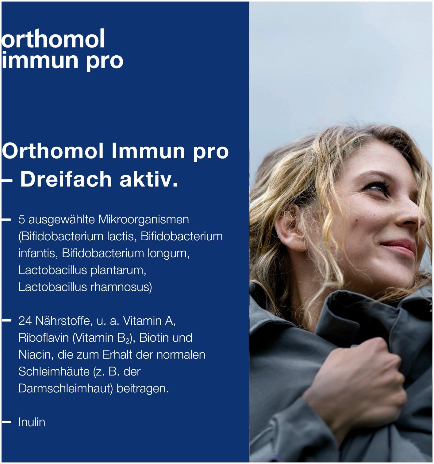 Orthomol Immun Pro 15 Kapseln Granulat