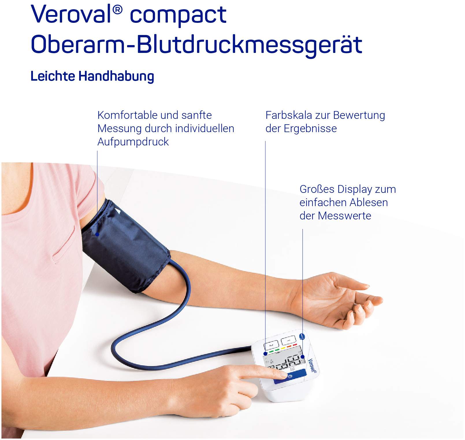 Veroval Compact Oberarm - Blutdruckmessgerät