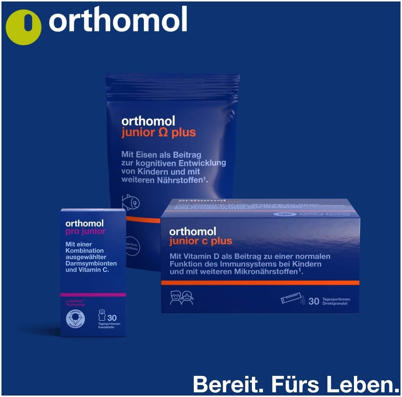 Orthomol pro junior 30 Kautabletten