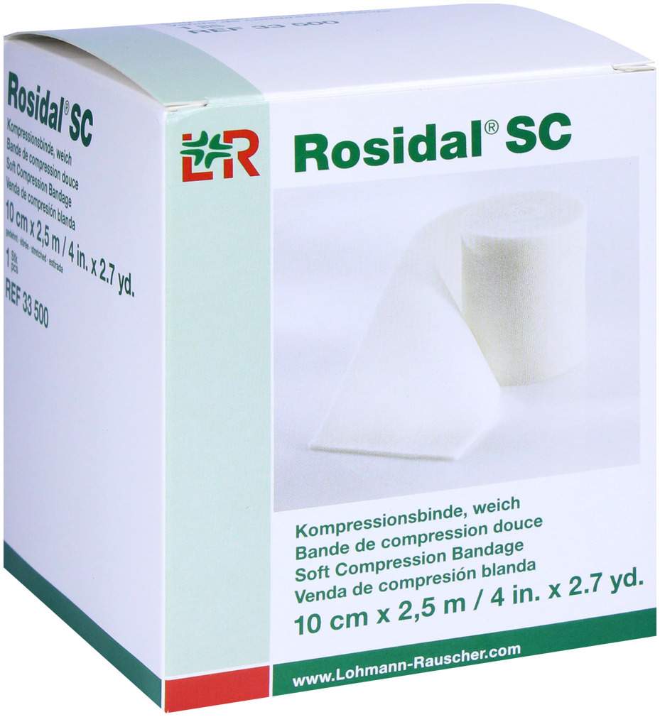 Rosidal Sc Kompressionsbinde Weich 10 Cmx2,5 M