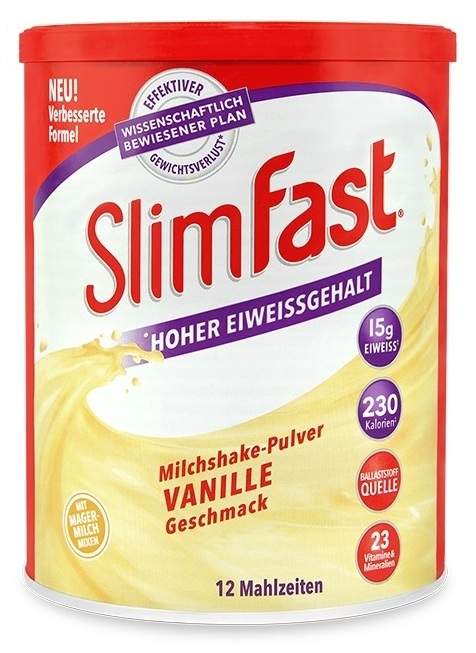 Slim Fast Drink Vanille 438 g Pulver