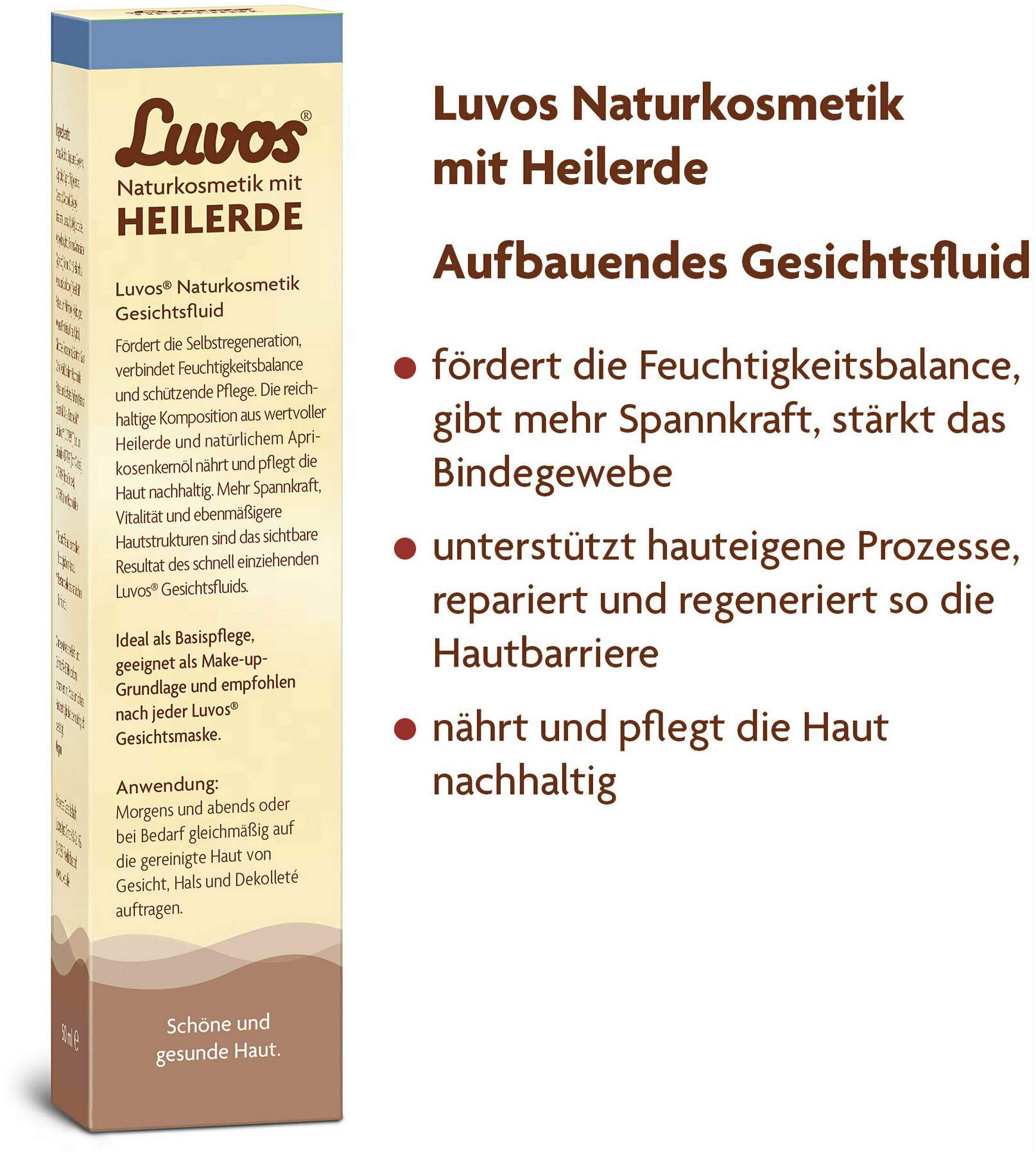 Luvos Aufbauendes Gesichtsfluid 50 ml
