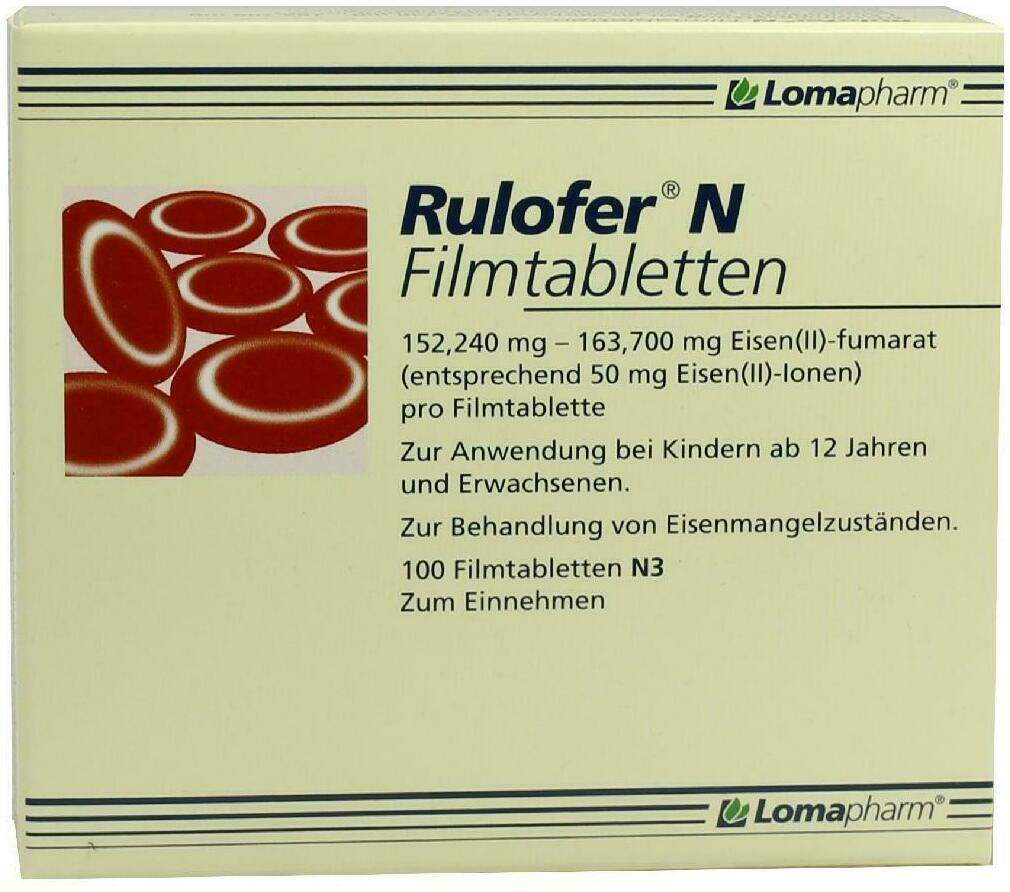 Rulofer N Filmtabletten 100 Filmtabletten