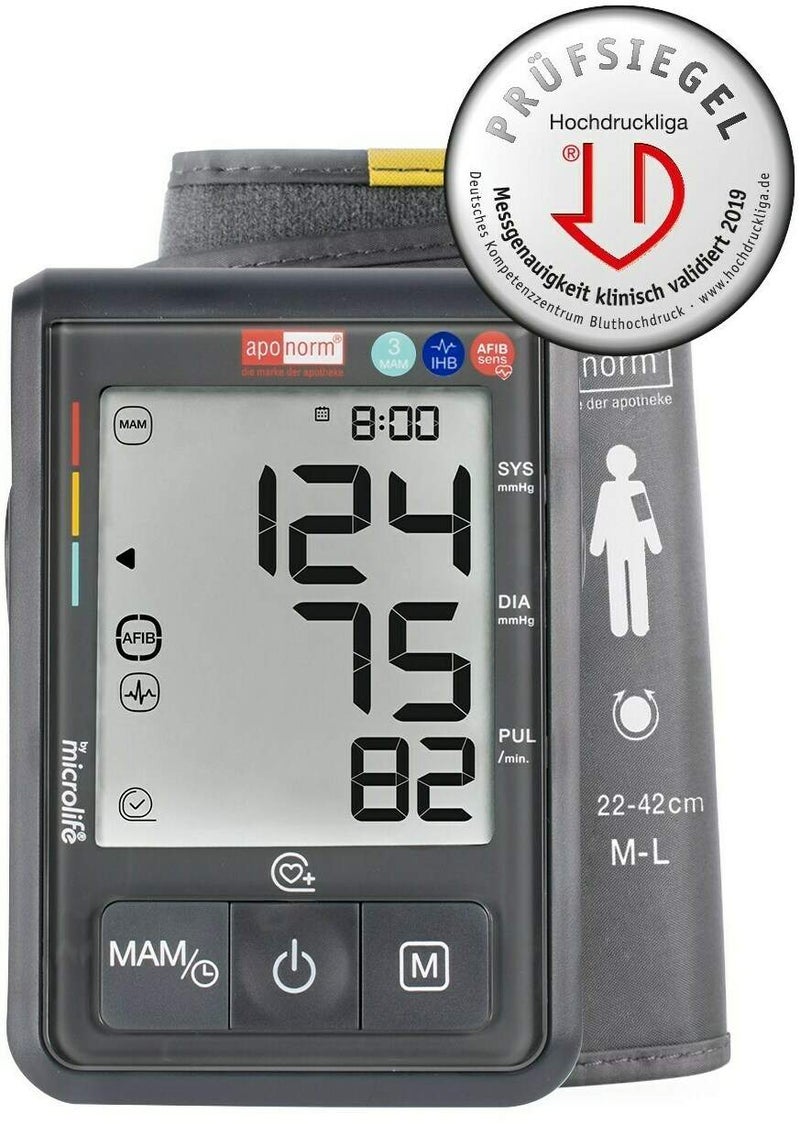 Aponorm Blutdruckmessgerät Prof.Control Oberarm 1 Stk