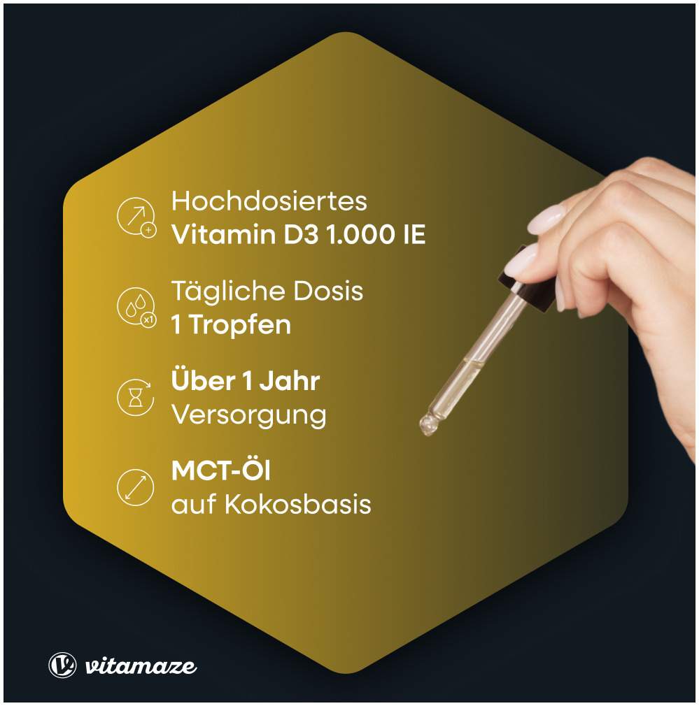 Vitamin D3 Tropfen 1.000 I.E. 50ml