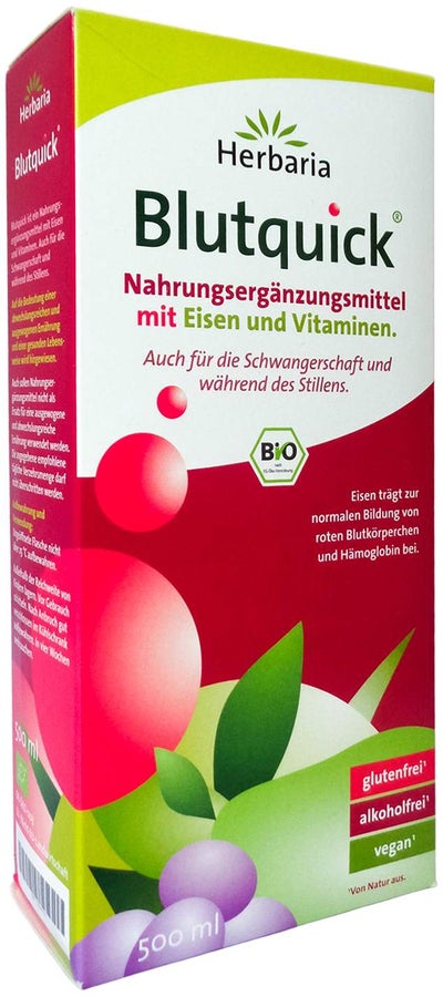 Herbaria Blutquick Saft 500 ml