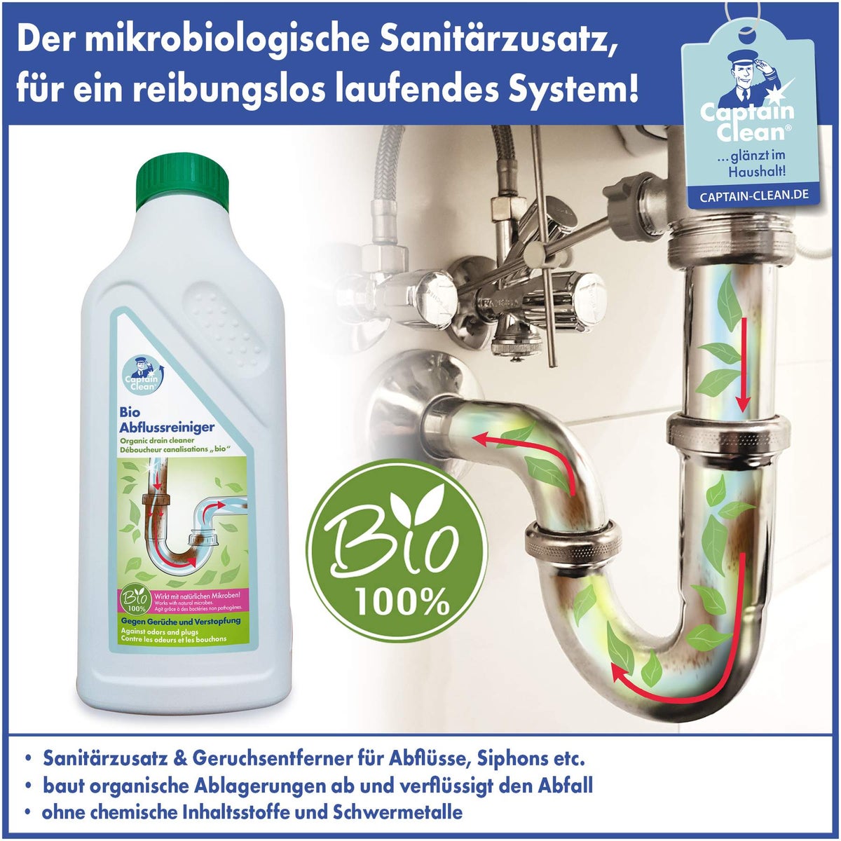 Bio Abflussreiniger 500 ml