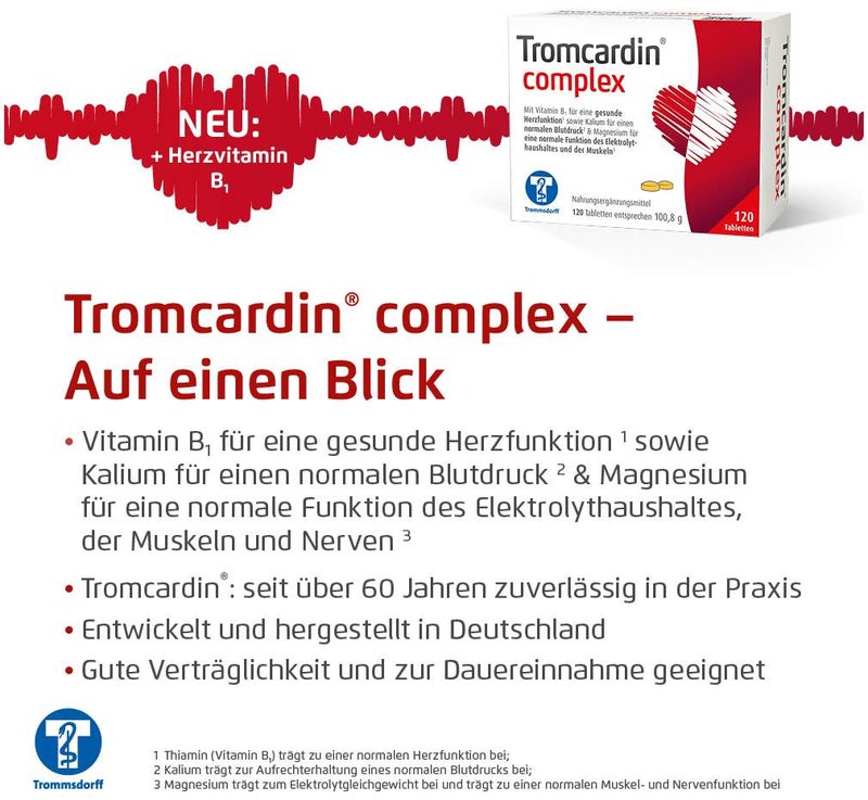 Tromcardin complex 180 Tabletten