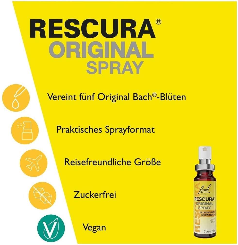 Bach Original Rescura mit Alkohol 20 ml Spray