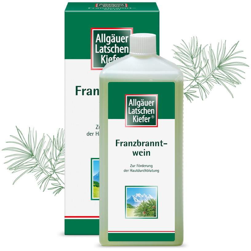 Allgäuer Latschenkiefer Franzbranntwein 1000 ml Lösung